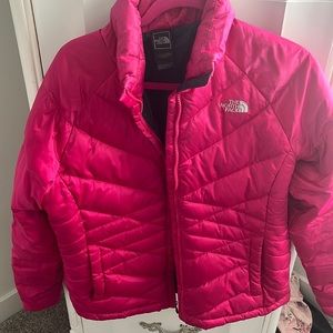 The north face puffer jacket size large